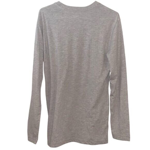 Joe Boxer Team Santa Gray Long Sleeve Shirt Small - Picture 5 of 7